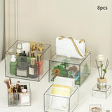 Buffet Risers 5 Sided Dessert Table Display for Collection Cosmetics Dessert 8pcs
