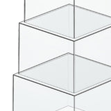 Buffet Risers 5 Sided Dessert Table Display for Collection Cosmetics Dessert 8pcs