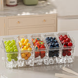 Maxbell Ice Cooled Condiment Serving Container Sturdy for Indoor Work Party Supplies
