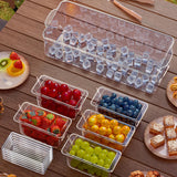Maxbell Ice Cooled Condiment Serving Container Sturdy for Indoor Work Party Supplies