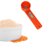 Maxbell Kitchen Funnel for Filling Bottles or Containers Filling Water Bottle Powder orange