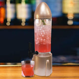 Beer Dispenser 3L Tabletop Drink Dispenser for Home Bar Festive Celebrations Rose Gold