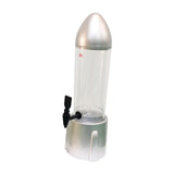 Beer Dispenser 3L Tabletop Drink Dispenser for Home Bar Festive Celebrations Silver