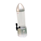 Beer Dispenser 3L Tabletop Drink Dispenser for Home Bar Festive Celebrations Silver