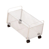 Maxbell Mesh Rolling File Cart with Wheels Rolling Organizer for Handbag Toys Office 48x25x30cm