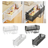 Maxbell Bedside Shelf Office Cubicle Wall Hanging Organizer for Phone Bedroom Tissue Black A