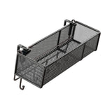 Maxbell Bedside Shelf Office Cubicle Wall Hanging Organizer for Phone Bedroom Tissue Black A