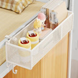 Maxbell Bedside Shelf Office Cubicle Wall Hanging Organizer for Phone Bedroom Tissue White A