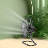 Floor Fan Quiet High Performance Premium Mini Desk Fan for Dorm Desk Bedroom 16 inch