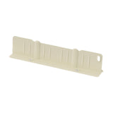 Sink Splash Guard with Sponge Holder Premium Storage Rack Water Splash Guard white