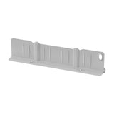 Sink Splash Guard with Sponge Holder Premium Storage Rack Water Splash Guard gray