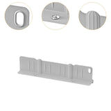 Sink Splash Guard with Sponge Holder Premium Storage Rack Water Splash Guard gray