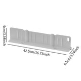 Sink Splash Guard with Sponge Holder Premium Storage Rack Water Splash Guard gray