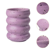 Ceramic Mug Novelty Drinking Mug Drinkware Tea Cup for Cappuccino Milk Juice Purple