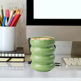 Ceramic Mug Novelty Drinking Mug Drinkware Tea Cup for Cappuccino Milk Juice Green