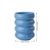 Ceramic Mug Novelty Drinking Mug Drinkware Tea Cup for Cappuccino Milk Juice Blue