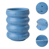 Ceramic Mug Novelty Drinking Mug Drinkware Tea Cup for Cappuccino Milk Juice Blue
