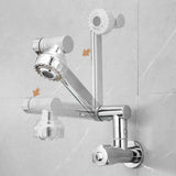 Swivel Stainless Steel Tap Cold Water Only for Multi-scene Use Sink Mop Pool