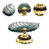 Fruit Bowl Basket Organizer Decorative Food Dish for Cake Vegetable Dessert Leaf