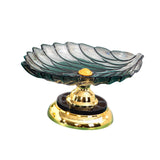 Fruit Bowl Basket Organizer Decorative Food Dish for Cake Vegetable Dessert Leaf
