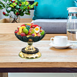 Fruit Bowl Basket Organizer Decorative Food Dish for Cake Vegetable Dessert Flower