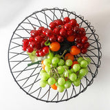 Maxbell Fruit Bowl Basket Kitchen Counter Multipurpose Space Saver Coffee Pod Holder