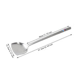 Wok Spatula Premium Professional with Ergonomic Handle Rustproof Wok Utensil