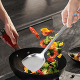 Wok Spatula Premium Professional with Ergonomic Handle Rustproof Wok Utensil