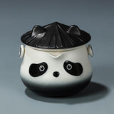 Travel Tea Set with Portable Bag Cute Ceramic Teapot for Office Home Camping