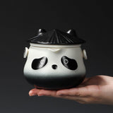 Travel Tea Set with Portable Bag Cute Ceramic Teapot for Office Home Camping