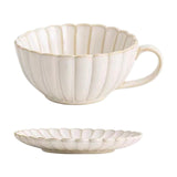 Coffee Mug and Saucer Set Creative Home Decor Tea Cup for Girls Office Gifts