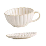 Coffee Mug and Saucer Set Creative Home Decor Tea Cup for Girls Office Gifts