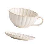 Coffee Mug and Saucer Set Creative Home Decor Tea Cup for Girls Office Gifts