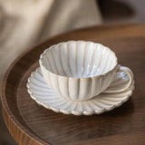 Coffee Mug and Saucer Set Creative Home Decor Tea Cup for Girls Office Gifts