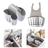 Sponge Holder Pouch Multipurpose Storage Utensil Brush Holder Hanging Basket Single Slot