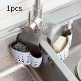 Sponge Holder Pouch Multipurpose Storage Utensil Brush Holder Hanging Basket Single Slot