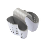 Sponge Holder Pouch Multipurpose Storage Utensil Brush Holder Hanging Basket Double Slot