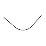 Curved Curtain Rod Clothing Hanger Curtain Pole for Home Laundry Room Closet 70to95cm 70to95cm