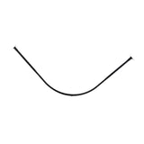 Curved Curtain Rod Clothing Hanger Curtain Pole for Home Laundry Room Closet 70to95cm 90to130cm