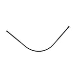 Curved Curtain Rod Clothing Hanger Curtain Pole for Home Laundry Room Closet 70to95cm 90to130cm