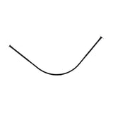 Curved Curtain Rod Clothing Hanger Curtain Pole for Home Laundry Room Closet 70to95cm 105to165cm