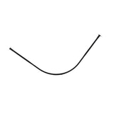 Curved Curtain Rod Clothing Hanger Curtain Pole for Home Laundry Room Closet 70to95cm 105to165cm