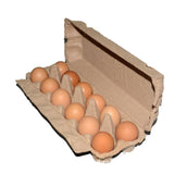 Maxbell 25Pcs Egg Cartons for Chicken Eggs Egg Tray Holders for Home Kitchen Camping