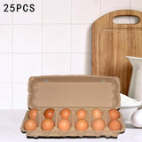 Maxbell 25Pcs Egg Cartons for Chicken Eggs Egg Tray Holders for Home Kitchen Camping