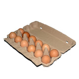 Maxbell 25Pcs Egg Cartons for Chicken Eggs Egg Tray Holders for Home Kitchen Camping