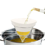 Maxbell Oil Filter Holder Commercial Cone Frame for Kitchens Food Trucks Restaurants