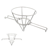 Maxbell Oil Filter Holder Commercial Cone Frame for Kitchens Food Trucks Restaurants
