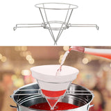 Maxbell Oil Filter Holder Commercial Cone Frame for Kitchens Food Trucks Restaurants