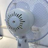 Maxbell Desk Fan UK Plug White 3 Speeds Adjustable for Bedroom Dormitories