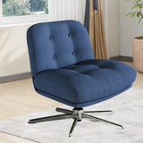 Maxbell Office Chair Wide Seat Lazy Couch Reading Chair for Make up Furniture Vanity